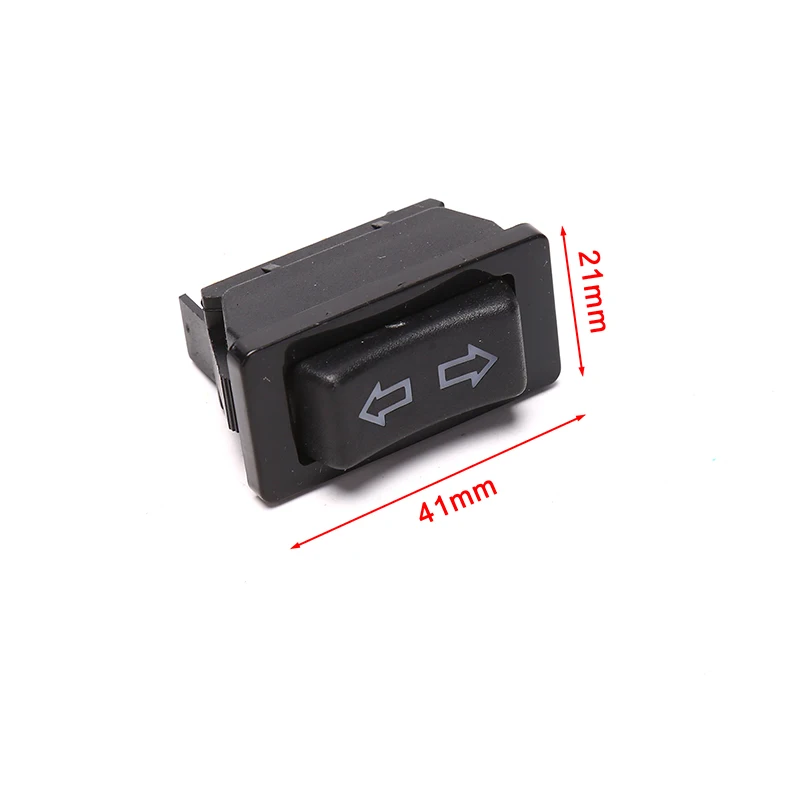 1 STÜCK Universal Auto Auto Fensterheberschalter Hebeschalter 5 Pin DC 12 V 20A Blau/Rot Lichtfarbe und Kabelbaum – Detail 3