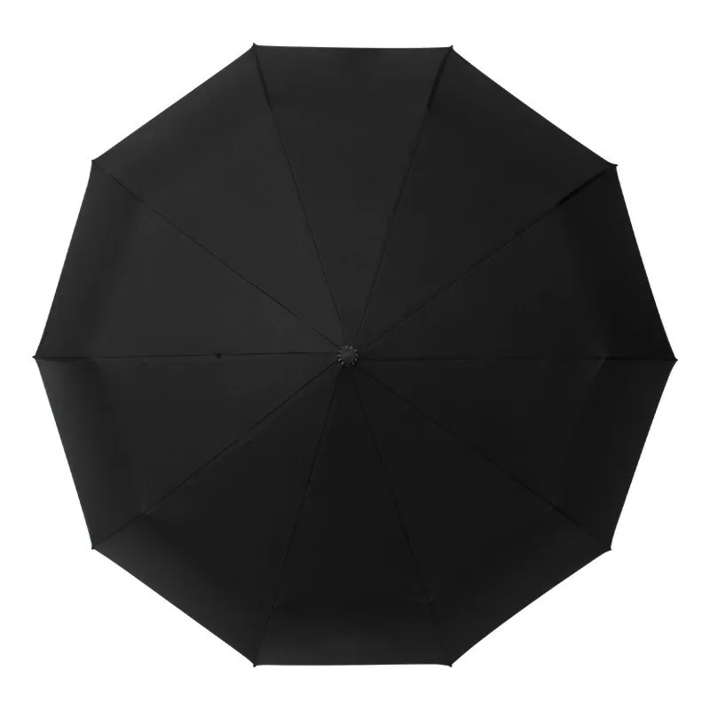 Umbrella Sets For Mercedes-benz Rolls Royce 10 Bone Automatic Folding Black Glue Sunscreen Umbrella Car Business Gift