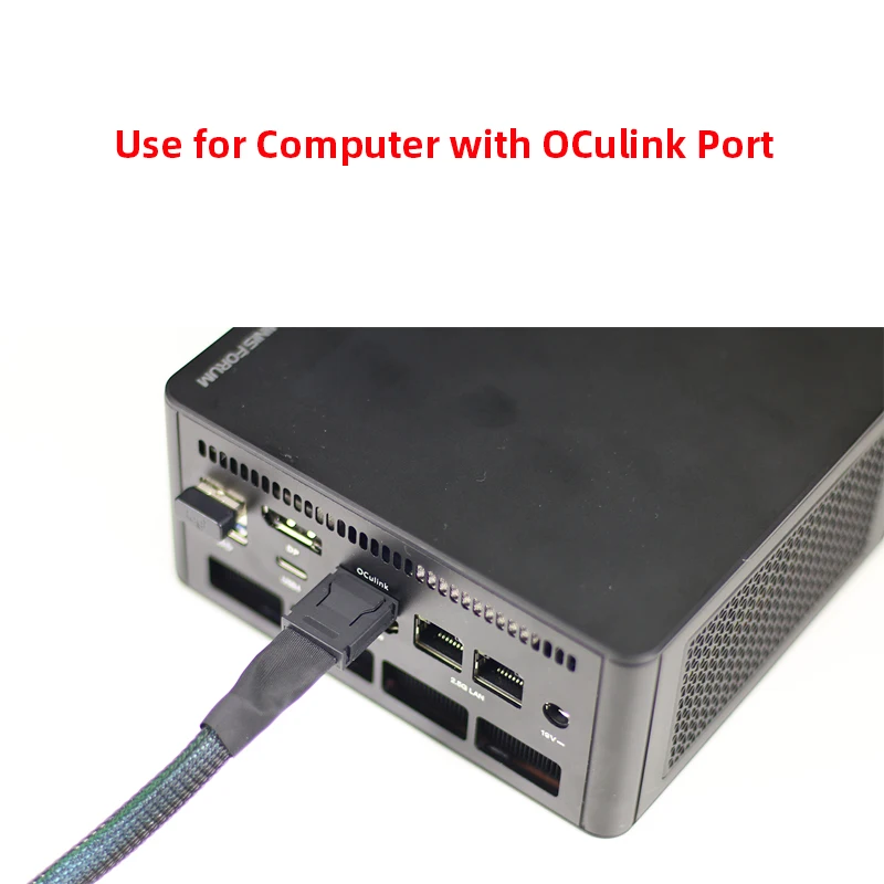 Velocidade Gpu Dock para Mini pc Notebook Laptop Adaptador de Placa Gráfica Externa Exp Gdc Oculink Pcie 4.0x4 M.2 Alta - Imagem 2