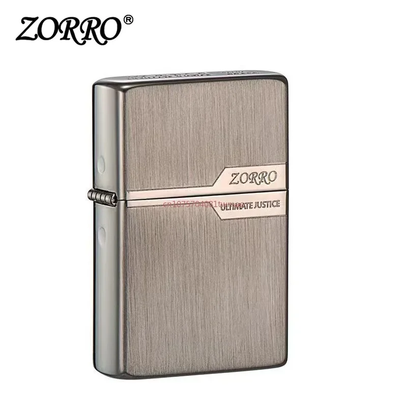 ZORRO-ZC9 Kerosene Lighter, Windproof Brass Cigarette