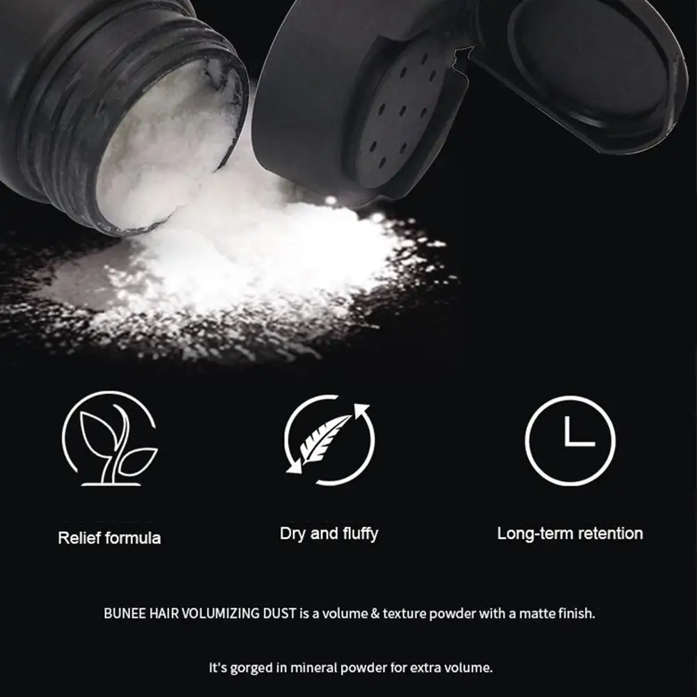Shampoo Hair Powder Unisex Hair Powder Fluffy Increase Volume Mattifying Finalize Design Styling For Women Men