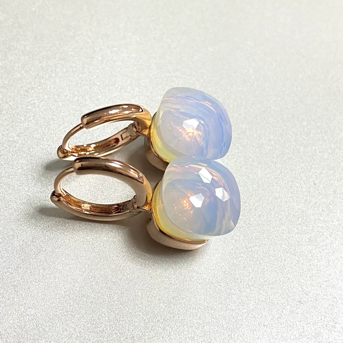 S04fbb85b1d974c7cbc36f694baed0077Q Classic Earrings For Women Amethyst Crystal Earrings Copper With Gold Plated Square Candy Colors Earrings Fashion Jewelry Mallzona