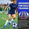 1pc Portable Football Kick Training Net Bag-Durable Nylon Football Net Bag, Easy For Both Men And Women To Carry-Ball-Free 5