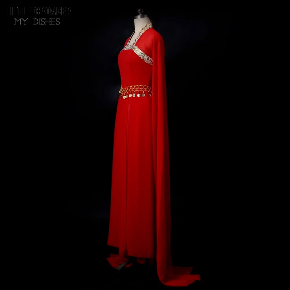 Klasický voda rukáv dacne šatstvo yangko kostým hanfu fanoušek červená Čínské lidových tanec kostým děvče starobylý drahokamu šaty