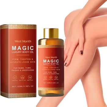 Rafforzamento dell'olio per il corpo Lifting Rassodante Schiarire le linee sottili Migliora il cadere l'opacità della pelle Schiarente Idratante Nutrire la cura della pelle 1