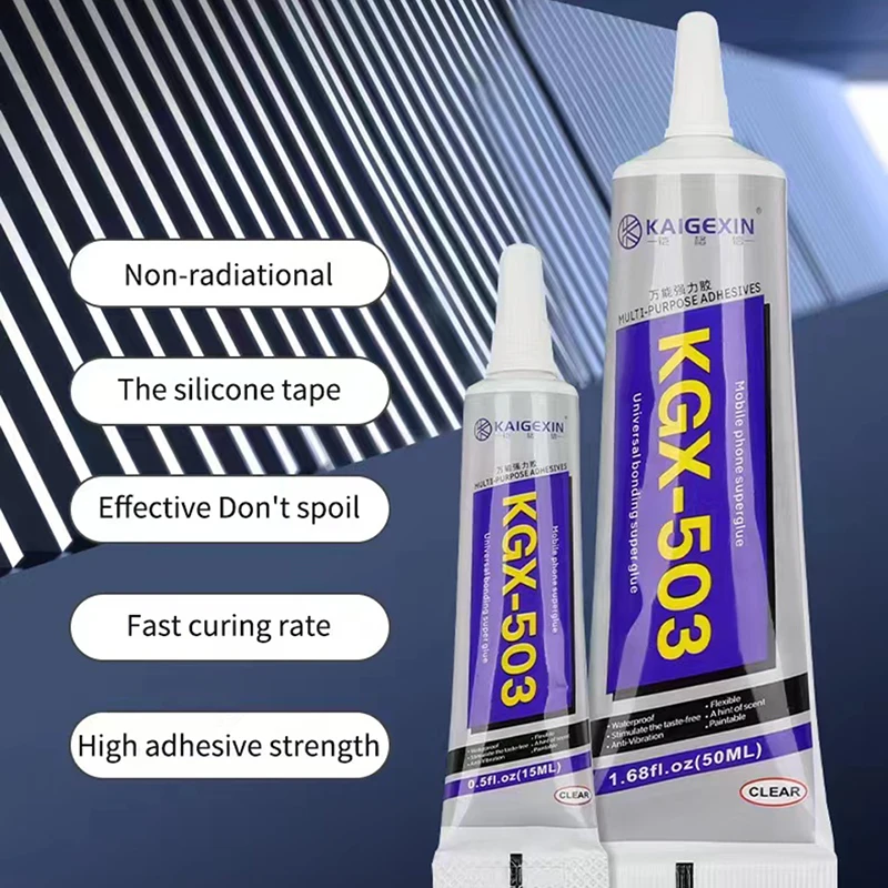 KGX 503 High Bonding Strength And Corrosion Resistance Glue For Mobile Phone Narrow Screen Bracket And Back Cover Repair Tools