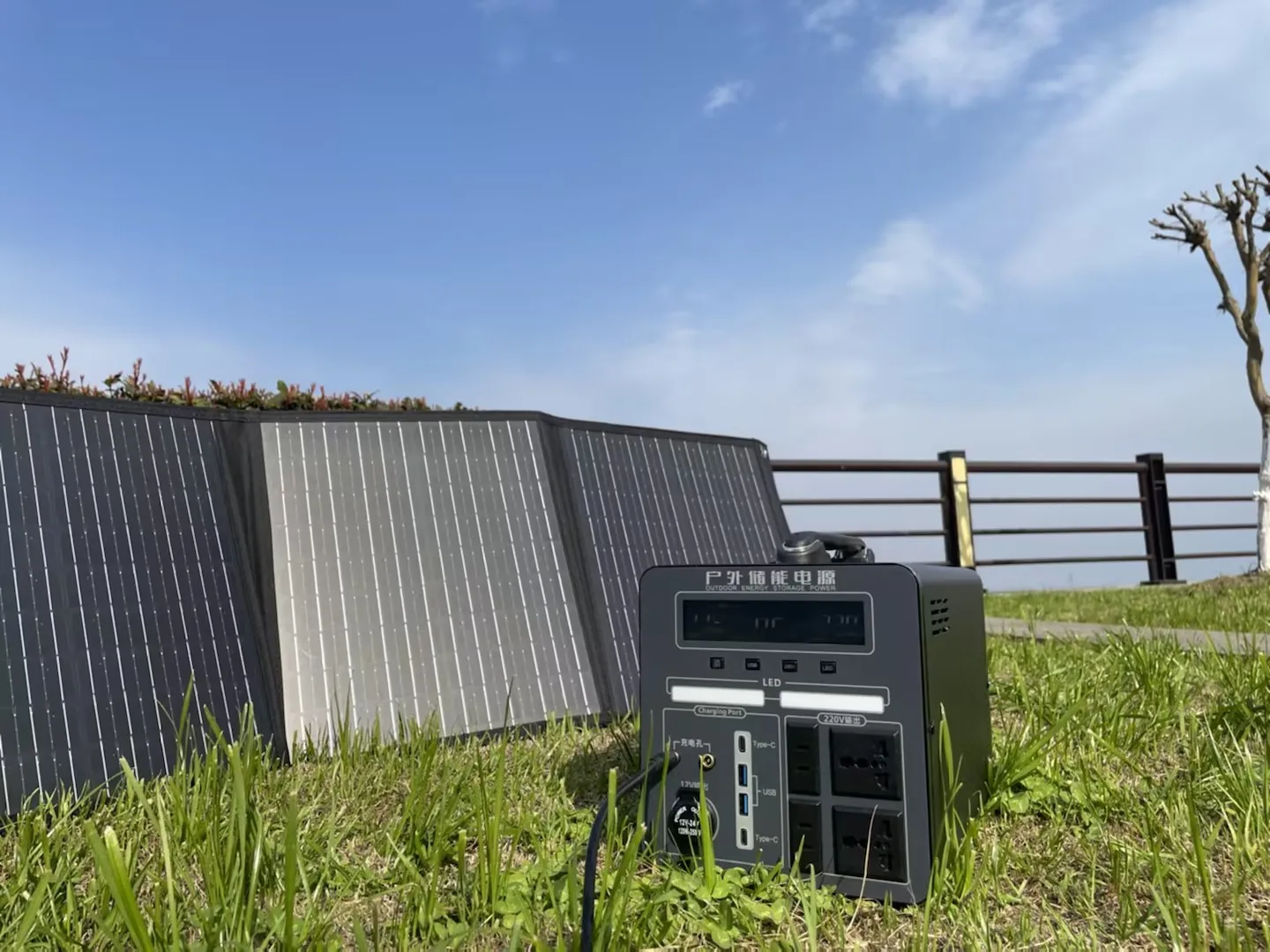 Mobile Power 220V 2000W Large Capacity Portable Charging Station Outdoor Camping Emergency Energy Storage Boiler Car Charging