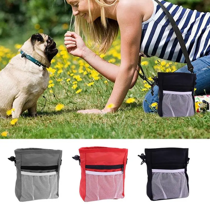 

Dog Training Waist Bags Portable Outdoor Pets Trainings Bags Detachable Food Meshes Puppy Rewards Home Animal Accessories