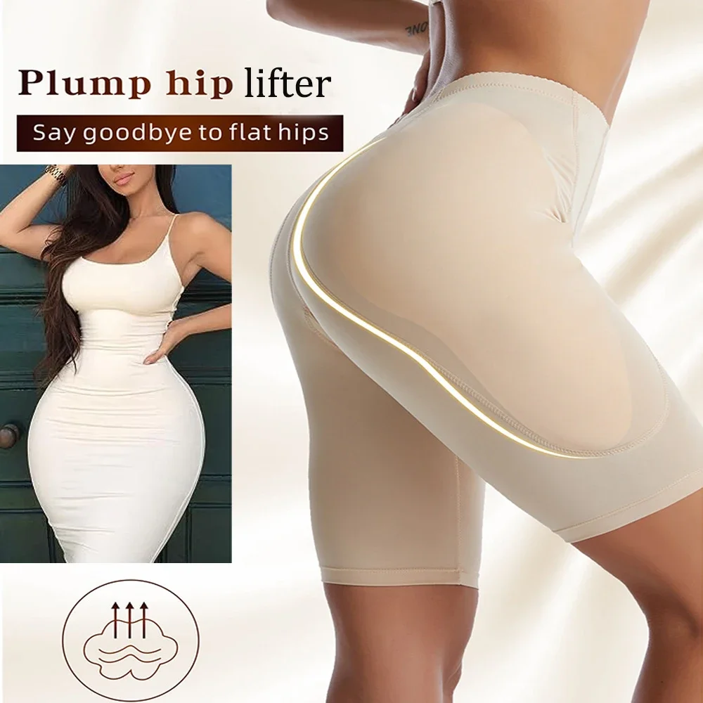 Hip and Butt Pads Shapewear Women Body Shaper Butt Lifter Panties Removable Hip Enhancer Butt Pad Underwear