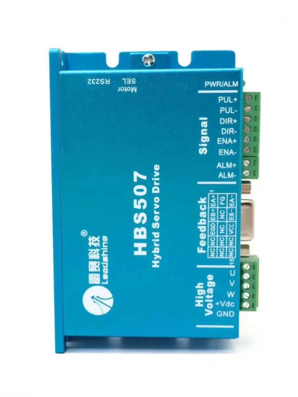 오리지널 HBS507 하이브리드 서보 드라이브, NEMA 23, 3 상 폐쇄 루프 모터, 50VDC 6A 입력 스텝 드라이버