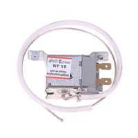 Aide à la réfrigération AC 250V 6A 50/60Hz WP5B Thermostat de réfrigérateur 2 broches avec cordon de 50 cm 1