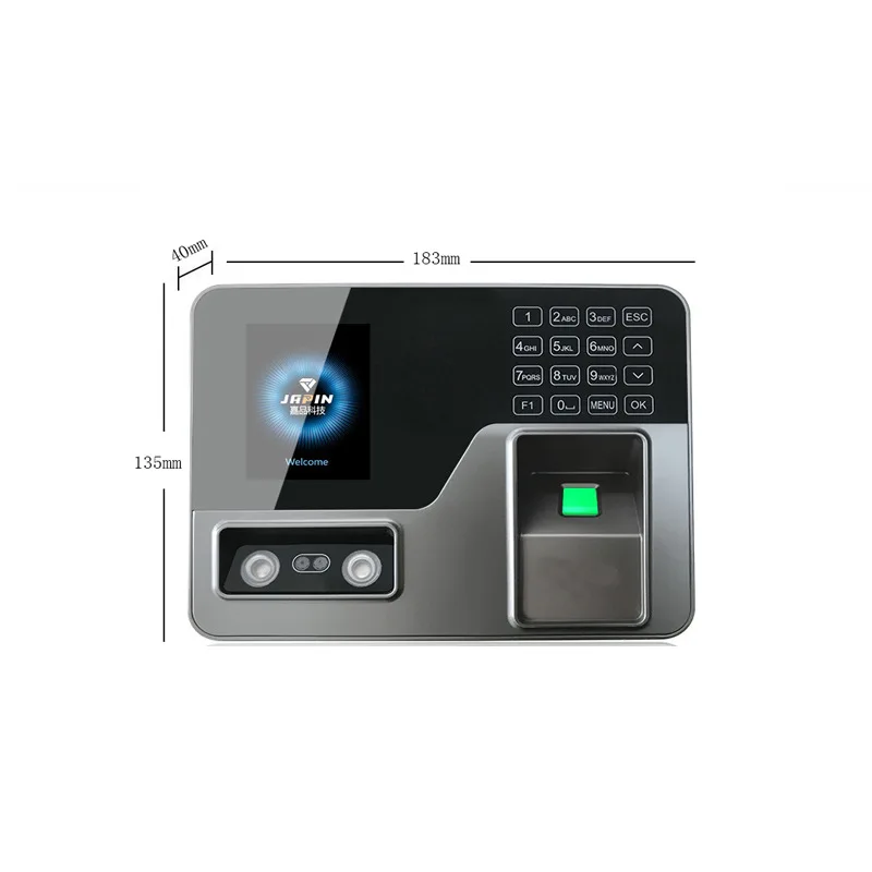 ZXX3 Fingerprint Time Attendance Machine Face Recognition Sign-in Machine Multi-language Optional