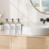 3 Pack Soap Dispenser Shampoo and Conditioner Dispenser Body Wash Shower Bottles Refillable Lotion Dispenser Bottle 5