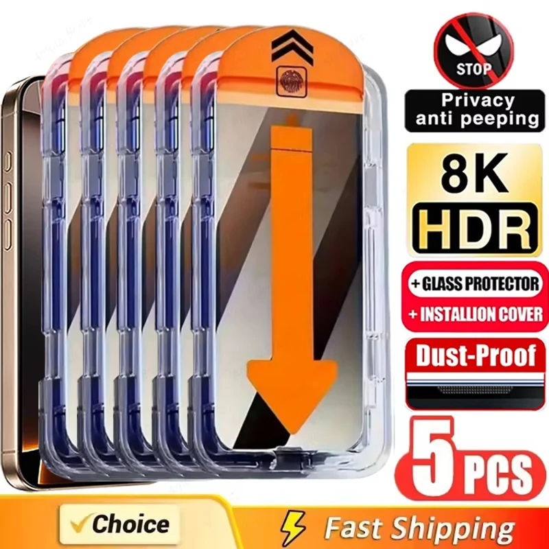 1-5Pcs Oleophobic Coating Privacy Screen Protector For Samsung A56 A16 A55 A17 A07 A54 A36 S26 S24 S25 Ultra S23 Anti-Spy Glass