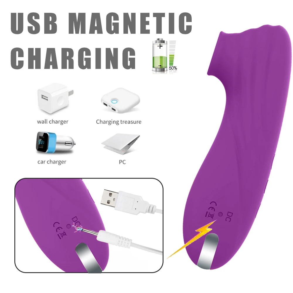 Mini Sucker Vacuum Vibrator Kraftig Oral Klitoris Stimulator Kvindelig Masturbator Voksne Varer Sexlegetøj til Kvinder Par_voghion.com