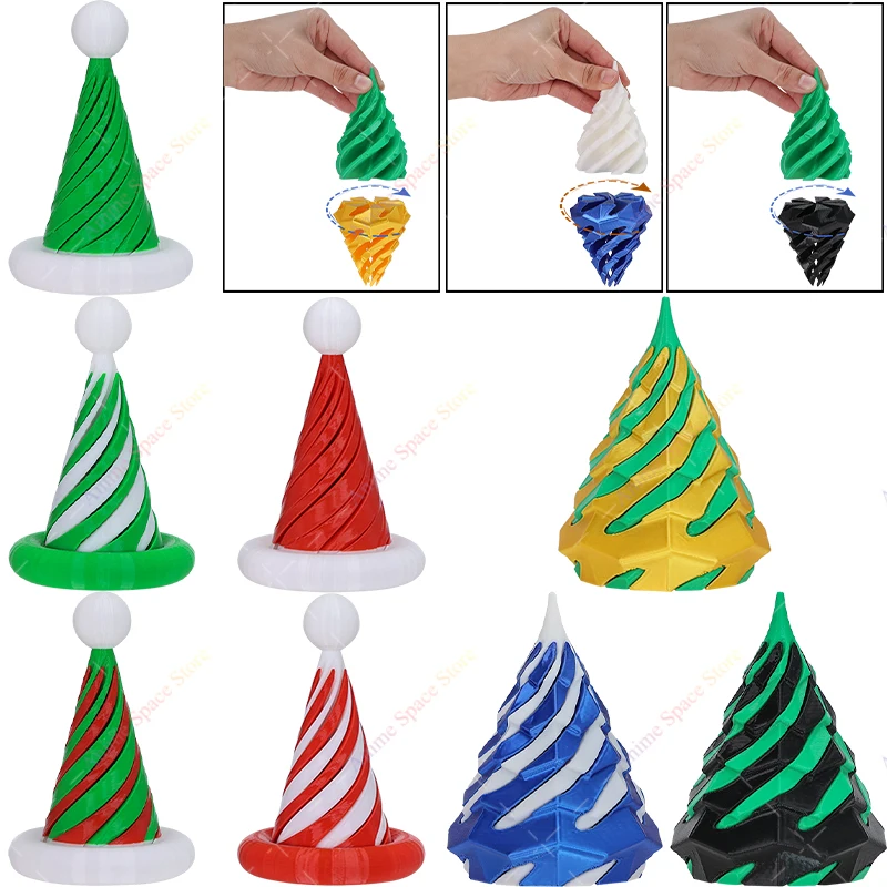 Triangular Pyramid Fidget 3D Printed Fidget Pyramid: A Unique and Engaging Toy for Kids and Adults