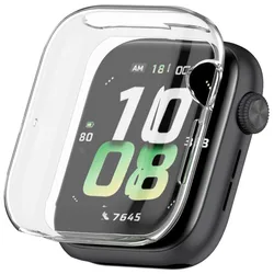 Flexible TPU Protective Case and Screen Protector for Honor Watch 5 (Transparent)