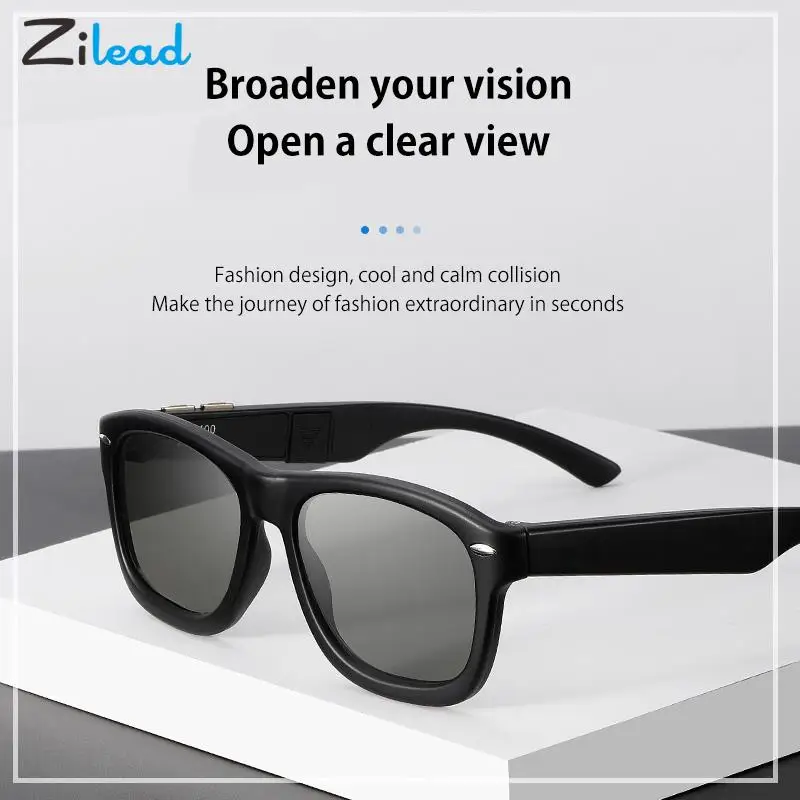Sunglasses With 7-level Adjustable Tint And Polarized Lcd Lens_voghion.com