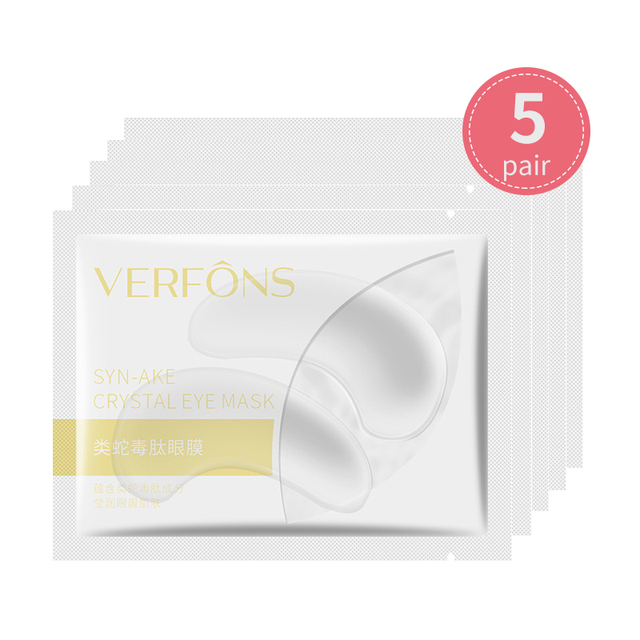 Crystal Collagen Anti-Wrinkle Eye Mask Anti Aging Moisturizing Eye Care Gel Eye Patches Anti Eye Bags Dark Circle