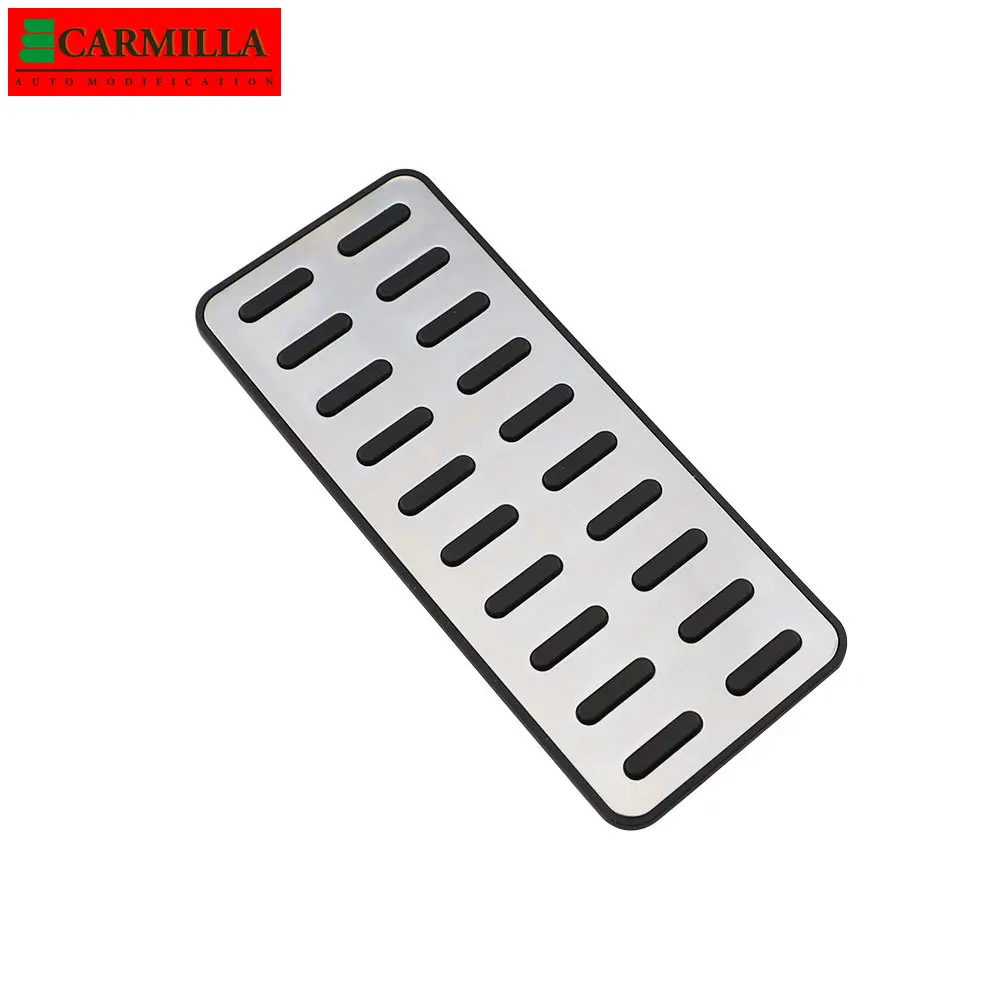 Car Pedals Carmilla Dead Pedal for Hyundai KIA Foot Rest Pedals Stainless Steel Fit for All Hyundai Kia Car Models
