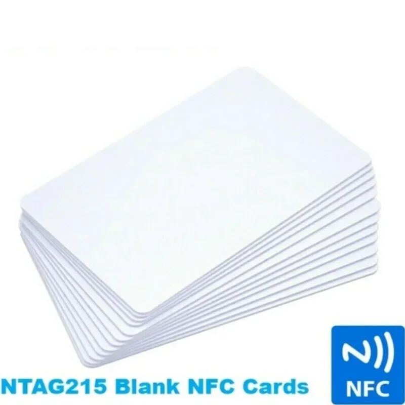 

100pcs NTAG215 NFC Card Tag For TagMo Forum Type2 Sticker NFC Tags Ntag 215 Chip Free Shipping