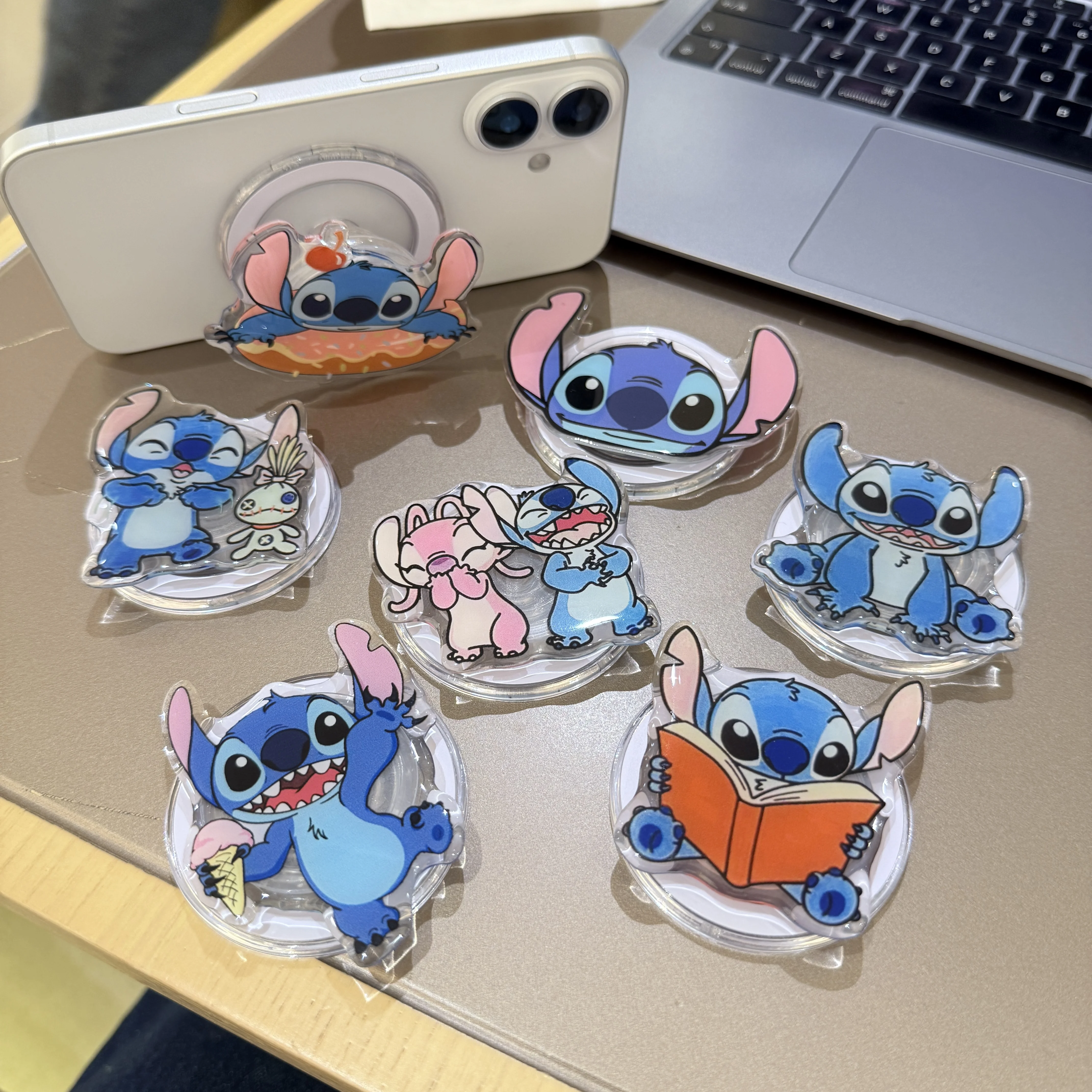 Stitch Cartoon Magnetic Shockproof Phone Holder - Perfect Gift