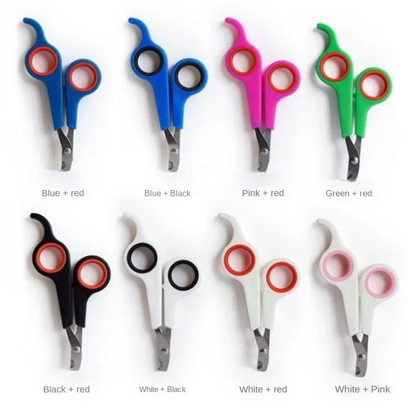 

Pet Cleaning Supplies Dogs Cats Manicures Grooming Stainless Steel Nail Clippers Multi-color Optional