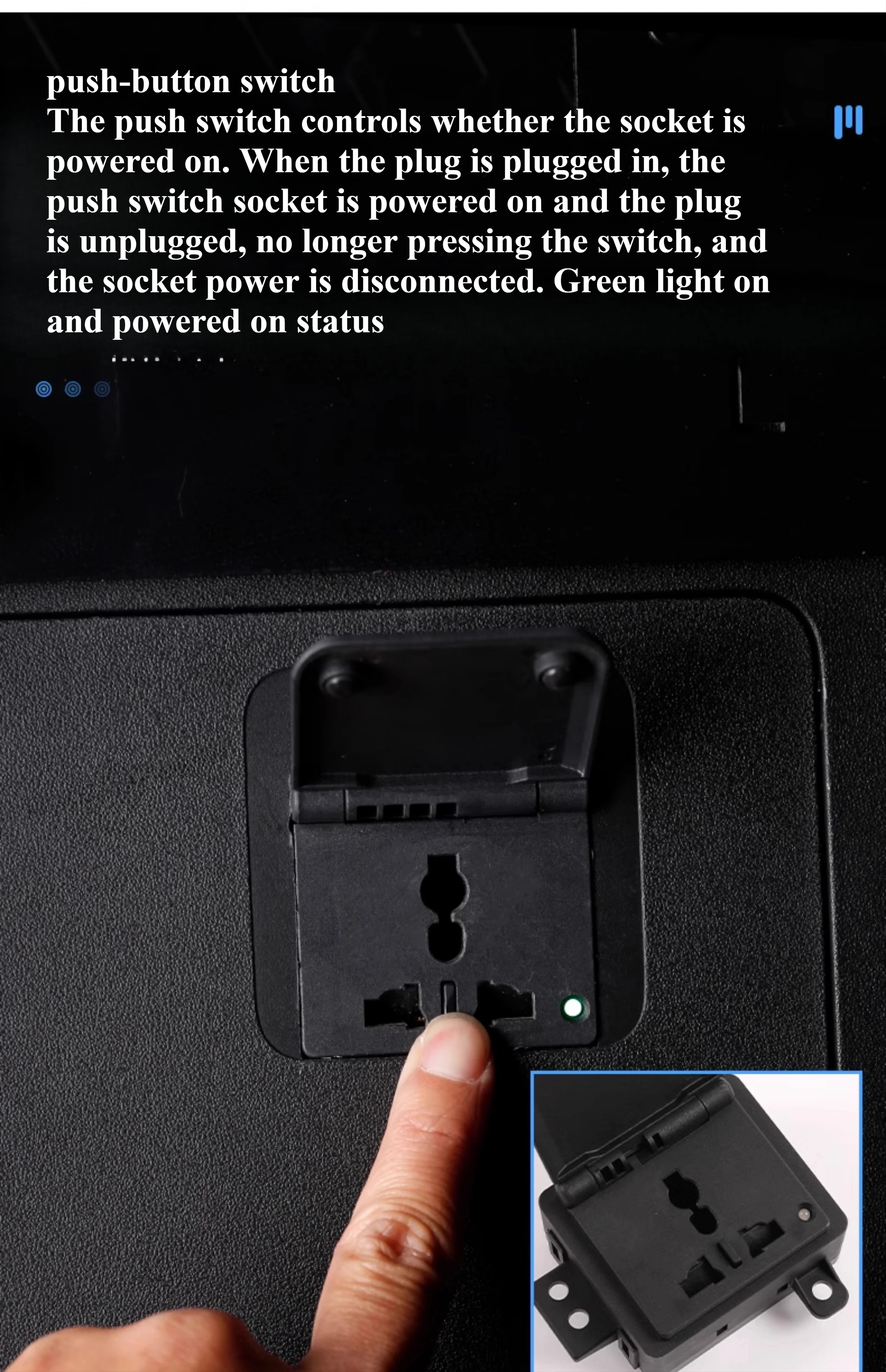 BAIC BAW BJ 212 T01 트렁크 220V 전원 소켓 인버터 USB 충전기 개조 액세서리