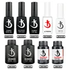 KODI JYJ Base and Top Coat for Gel Polish Acid free Primer Varnish Hybrid Semi Permanent Lot Matte Top Nails Thick Rubber Base 1