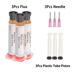 High - Performance Flux Soldering Paste with Precision Applicator for Electronics Repair (A)