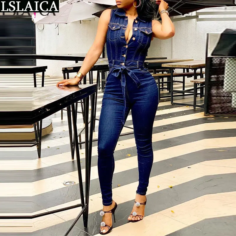 Women Sexy Ripped Hole Denim Jumpsuit Ladies Autumn Fashion Loose Jeans  Rompers Vintage Casual Plus Size Pocket Overall Playsuit  Jumpsuits  Playsuits  Bodysuits  AliExpress