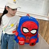 Cosplay Spiderman Backpacks Super Heroes Student School Bag Cartoon 3D Stereo Kindergarten Backpack Children's Travel Bag Gift 3