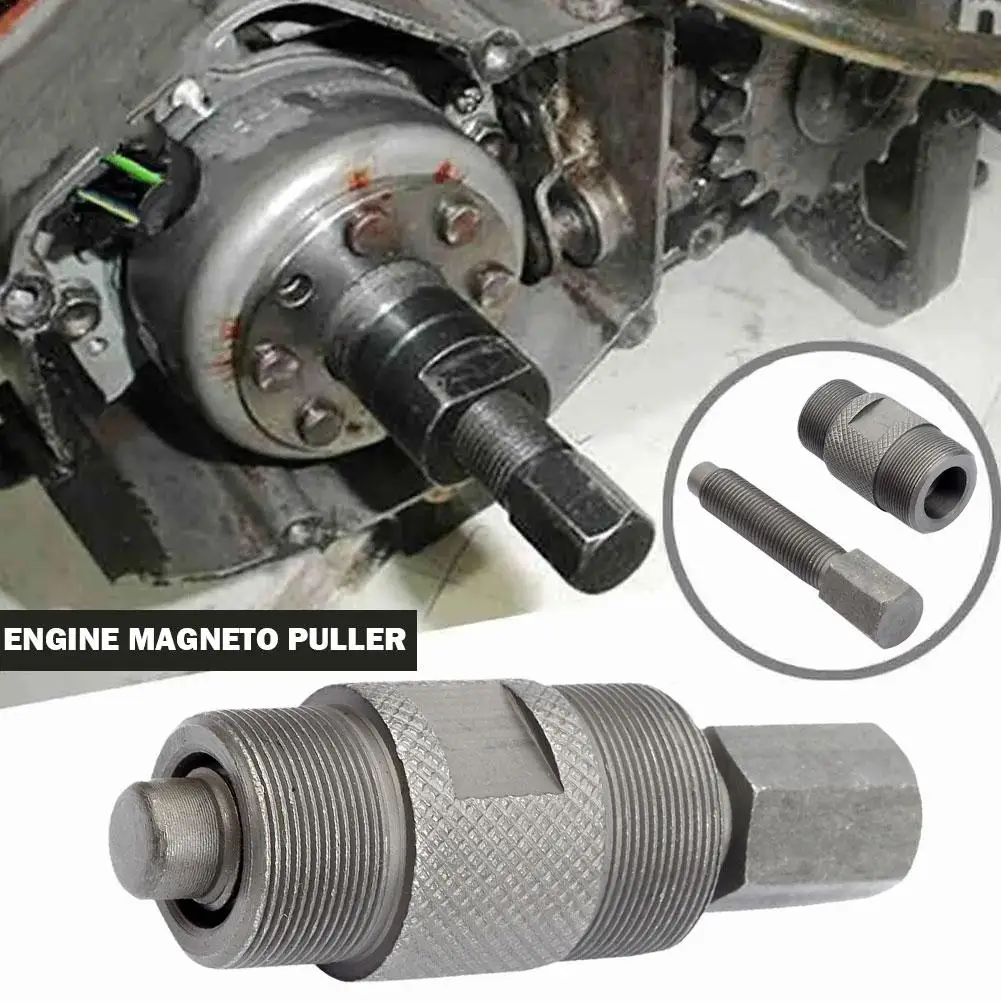 

Engine Magneto Flywheel Puller Motorcycle Repair Tools Puller Double-head Pull Flywheel Code Puller Magneto Rotor 27mm 24mm P1O8