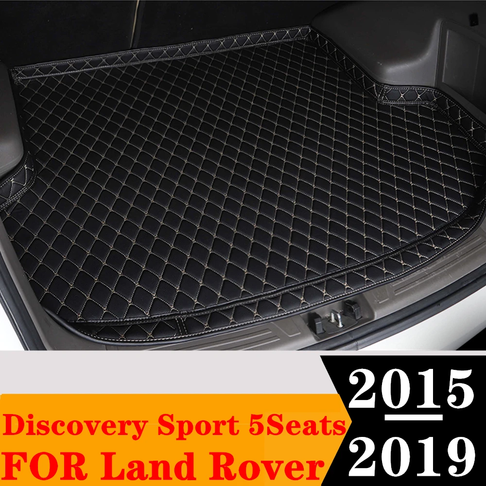 

Высококачественный коврик для багажника автомобиля Land Rover Discovery Sport, 5 сидений, 2019, 2018, 2017, 2015, XPE, Задняя подкладка для груза, Задняя подкладка для телефона