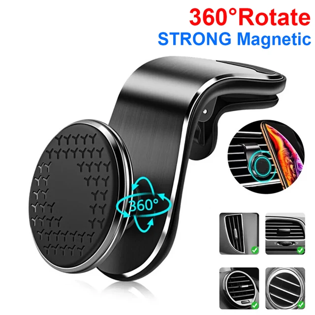 Magnetic Car Phone Holder Mobile Support For The Car Cell phone Support Mobile Door For Auto For iphone Xiaomi Huawei Samsung