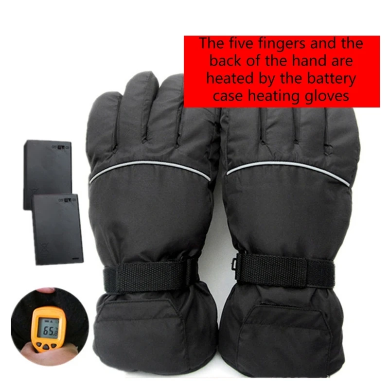 Rechargeable Heated Gloves for Men & Women Battery Operated Motorcycle Gloves