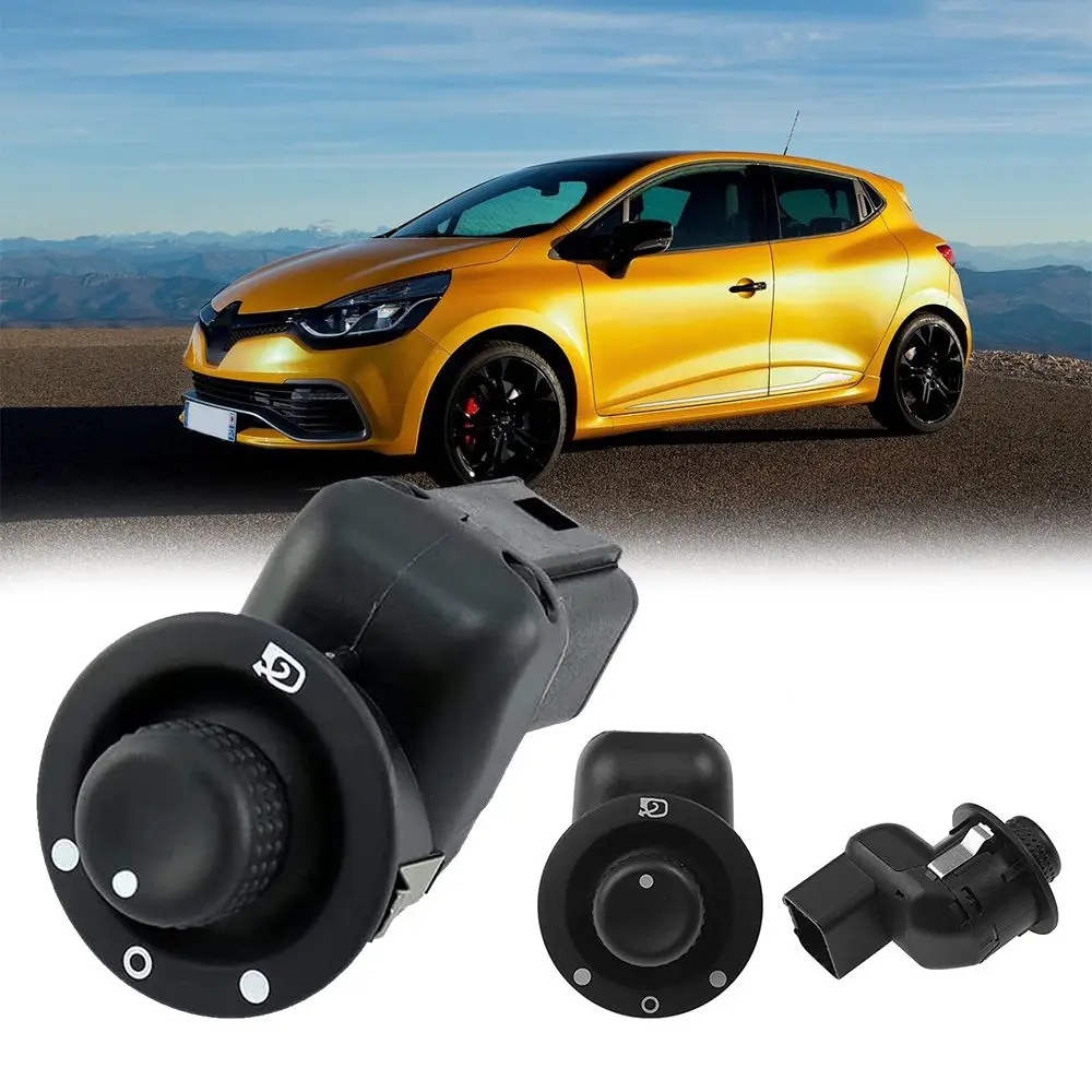 Car Side Mirror Knob Switch Rearview Button With Folding For Renault For Captur For Clio Mk4 For