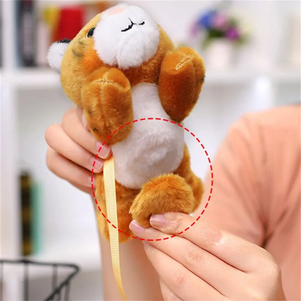 Stuffed Animals Magnetic Shoulder Plush Panda Tiger Clip on Shoulder Plush Doll Raccoon Decorative Animal Plush Toy Boys Girls - 5