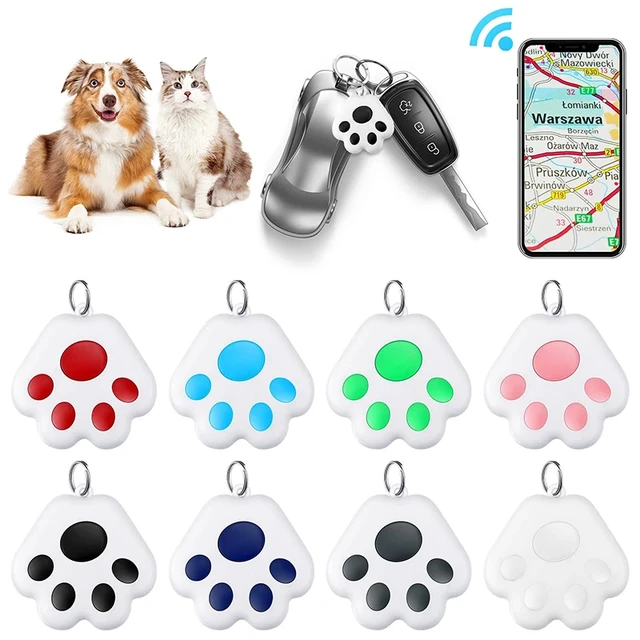 CUBE Key Finder Smart Tracker Bluetooth Tracker for Dogs, Kids, Cats,  Luggage, Wallet, with app for Phone, Replaceable Battery Waterproof  Tracking Device 