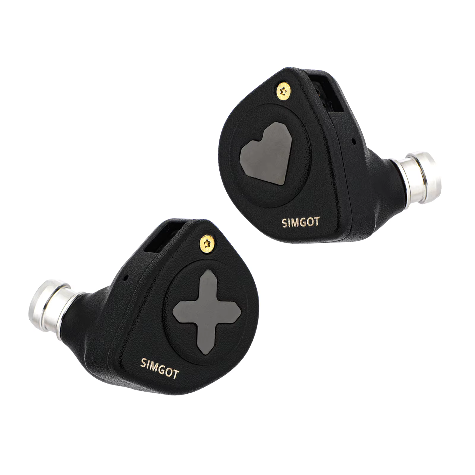 SIMGOT HBB EW300 1DD+1Planar+1PZT Hybrid Driver In Ear Monitor Earphone with Silver-plated OFC 0.78mm cable and CNC Alloy case