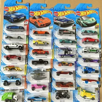 Original Hot Wheels 72 Style Sport Car 1:64 Honda Dodge Metal Model Race Bus Kid Toys for Children Diecast Vehicle Birthday Gift