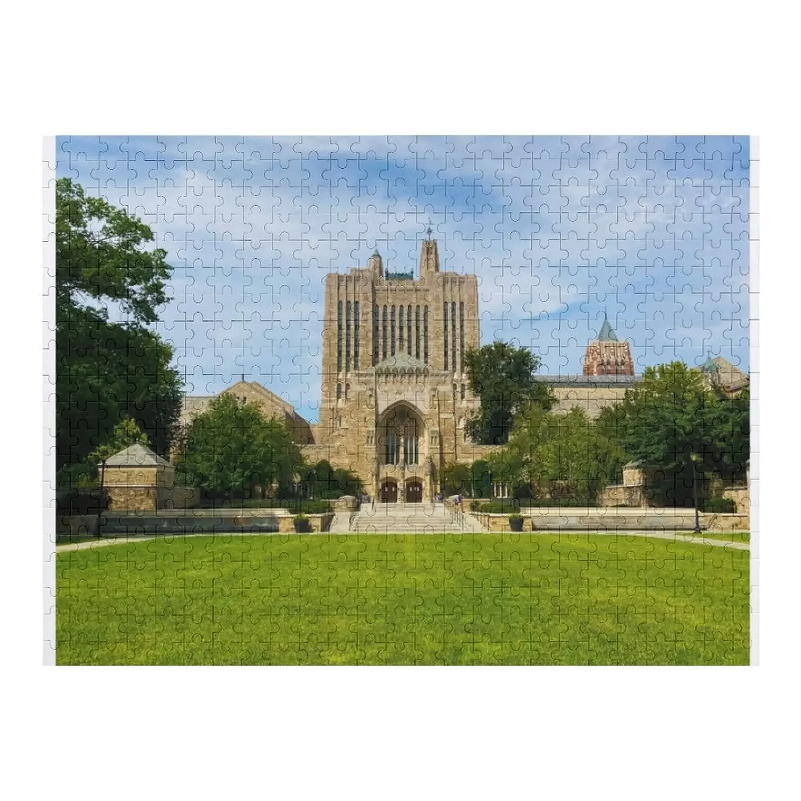 

Sterling Library at Yale University (Tapestry) Jigsaw Puzzle Picture Customizable Child Gift Baby Toy Puzzle