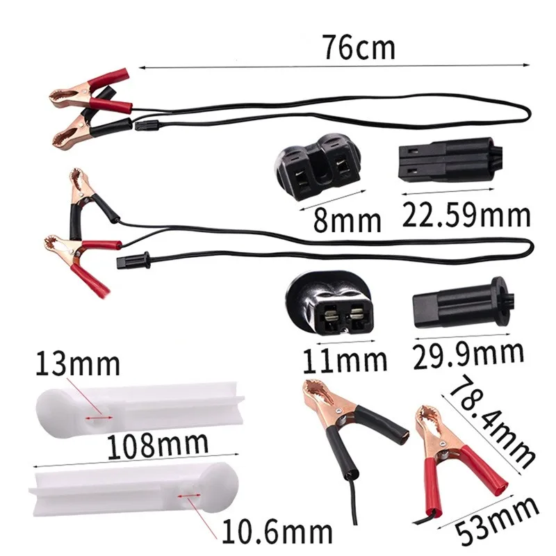 Auto Car Fuel Cleaning Injector Flush Cleaner Wash Adapter Cleaning Tool Set Nozzle DIY Kit Cleaning Tool Kit Set Car Wash Tool