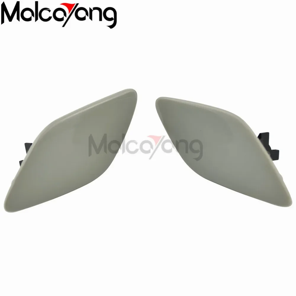 2pcs 61677171659 61677171660 Car Headlight Washer spray nozzle cover Cleaning Sprayer Cap For BMW 3 series E92 E93 2005-2010