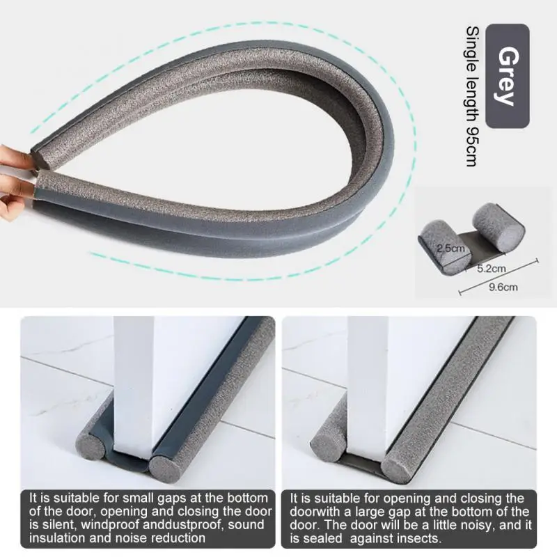 Adjustable Door Bottom Seal Strip Weather Strip Draft Stopper Anti-Cold Gap Blocker Sealing door seal strip,sealing strip tape,window seal strip,sealing strip,rubber seal strip,rubber door weatherstripping,door weatherstripping,door draft stopper