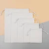 Natural Cotton Storage Bags - 10/20/50/100 Pcs/Lot Wedding Gift Package Pouches Eco-Friendly Fabric Organizer for Home & Kitchen 4