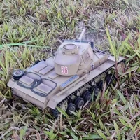 Henglong 1/16 3848-1 German Iii L-Shaped Remote-Controlled Tracked Climbing Off-Road Tank Military Simulation Model Toy Boy Gift 2