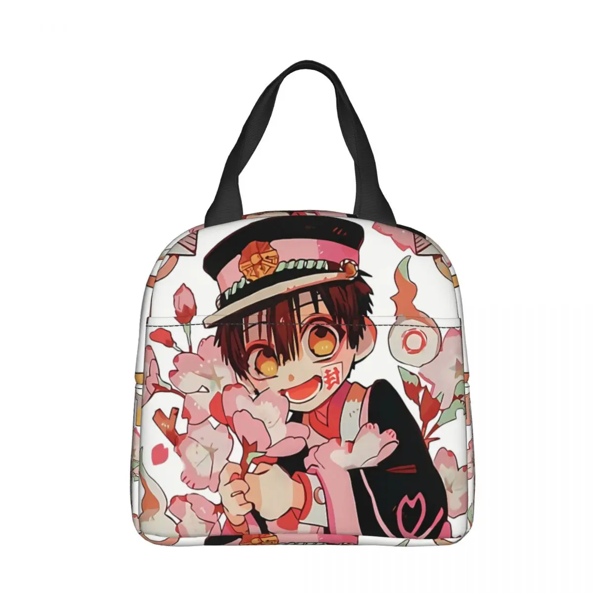

Портативная сумка для ланча Hanako Kun Flower, комикс для туалета, сумки для хранения еды для пикника