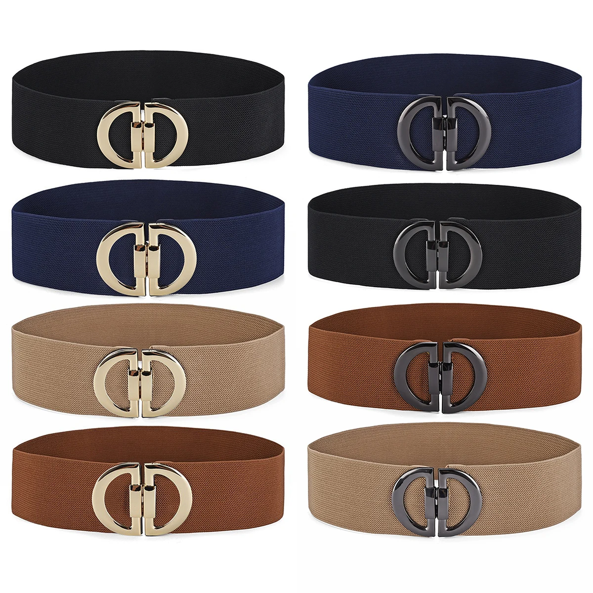 SISHION Vintage-Mode Elastischer Bund Korsett Frauen Breiten Taille Gürtel Schwarz Marineblau Plus Größe Gürtel Damen Plus Größe SH162