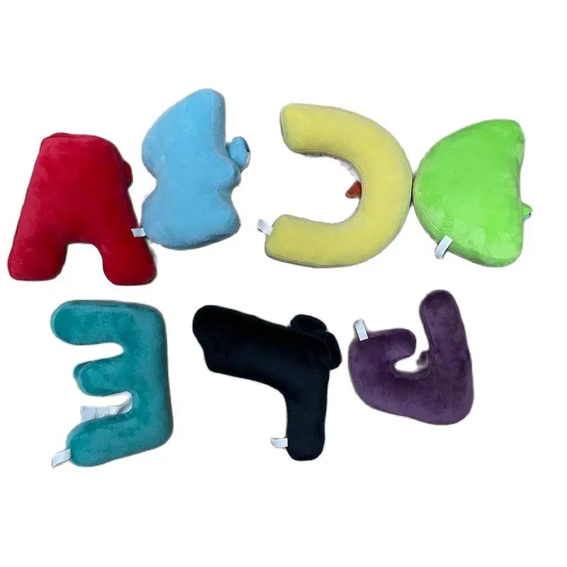 A-Z Alphabet Lore Plush Toy Preschool Educational English ABC Letter  Stuffed Animal Plushie Kids Gift Mobile phone bag pendant - AliExpress